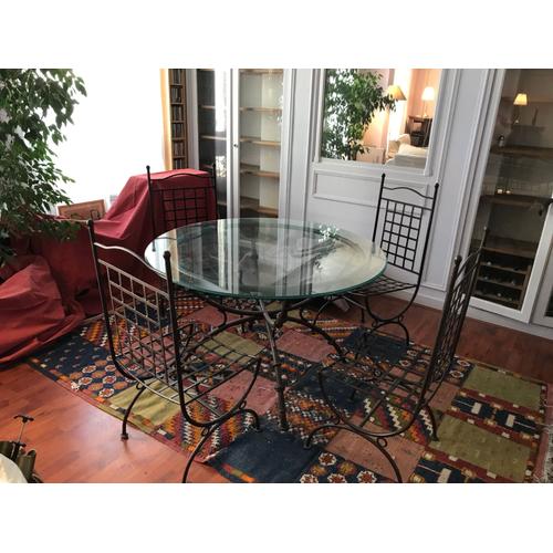 Fer Sur Ou Chaises D'occasion Rakuten 4 Cher Forge Pas K13lJTuFc